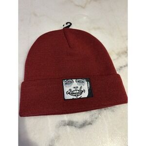 Brand new W/O tag beanie features an embroidered patch of Souichi Tsujii